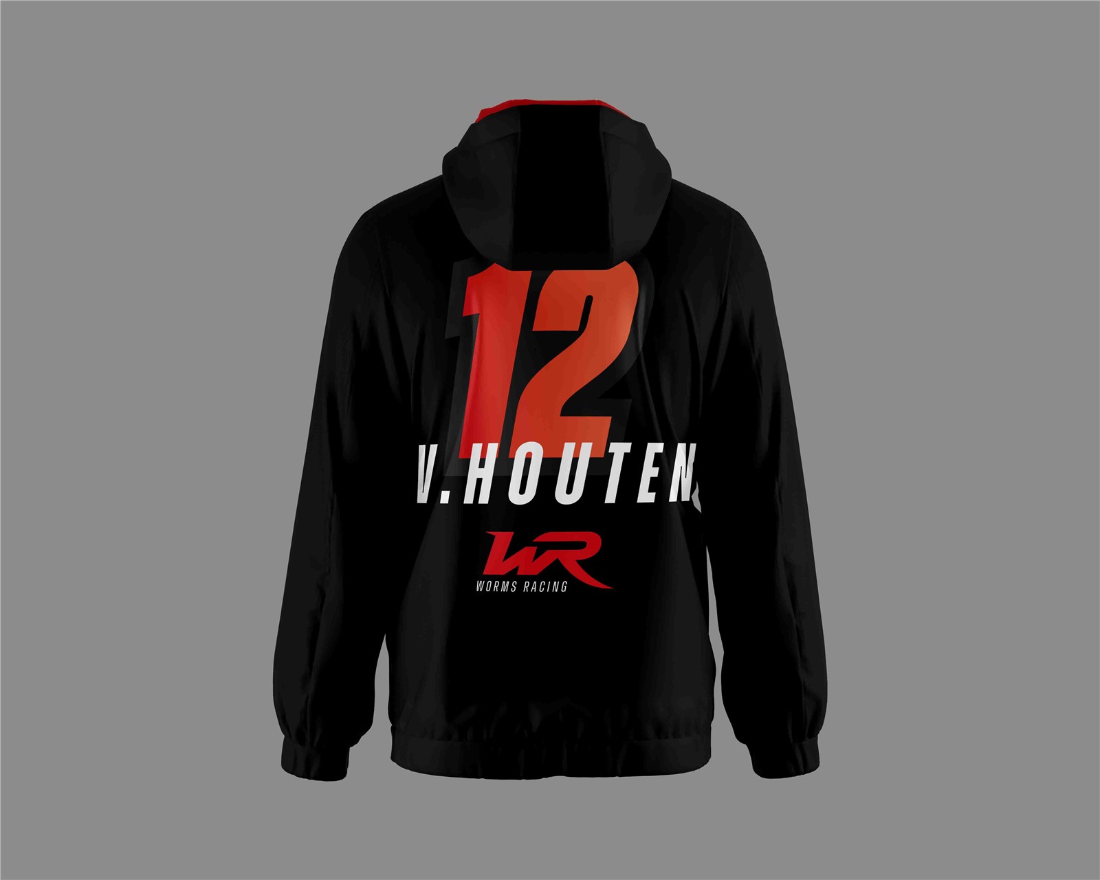 Hoodie van Worms Racing
